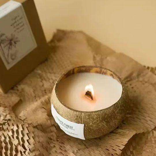 Candle Making Essential Oil - Bougie parfumée en coquille de noix