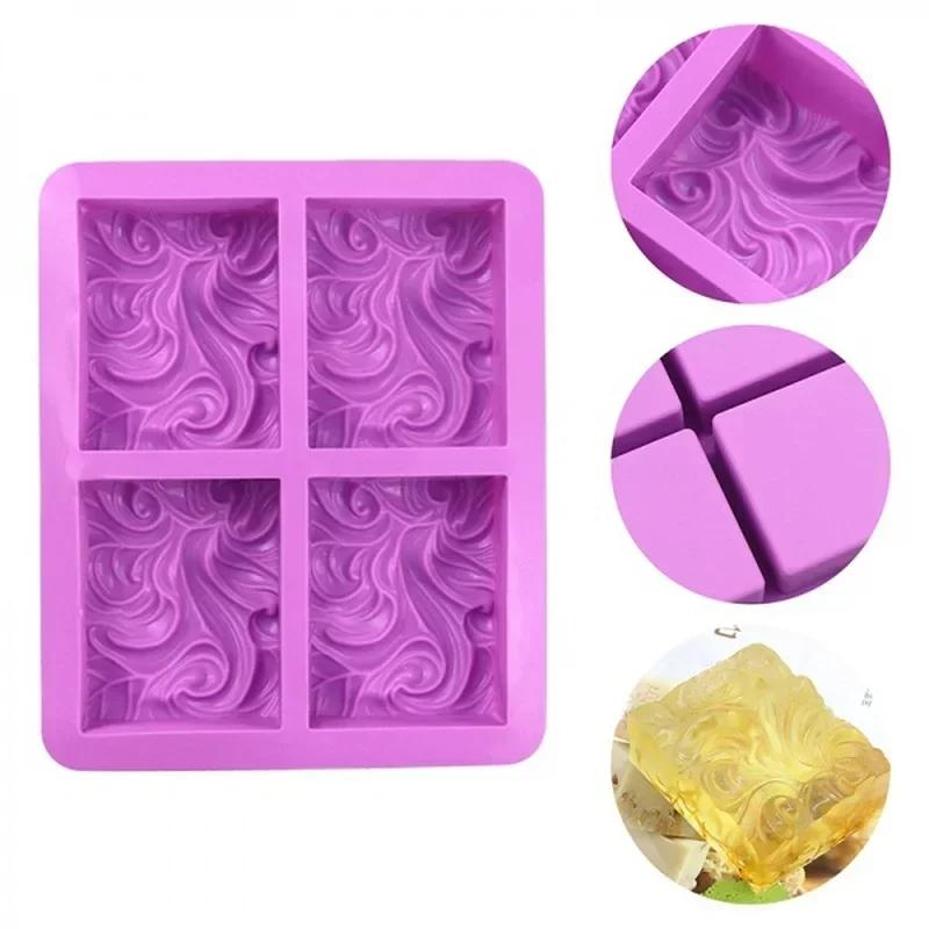 Candle Making Supplies Wholesale - Moule en silicone créatif 4 cavités
