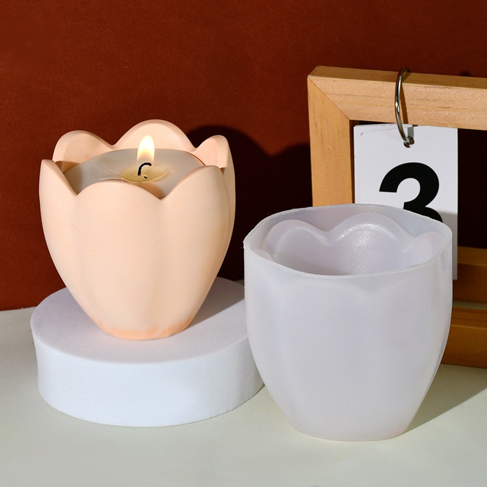 Bougeoir tulipe avec moules en - Candle Making Supplies Wholesale avis et prix
