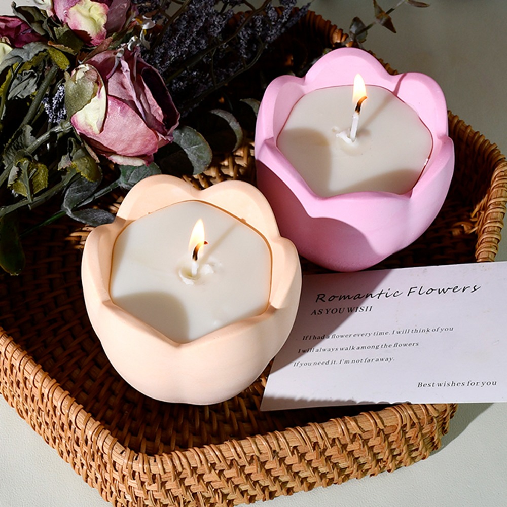 Bougeoir tulipe avec moules en - Candle Making Supplies Wholesale avis et prix