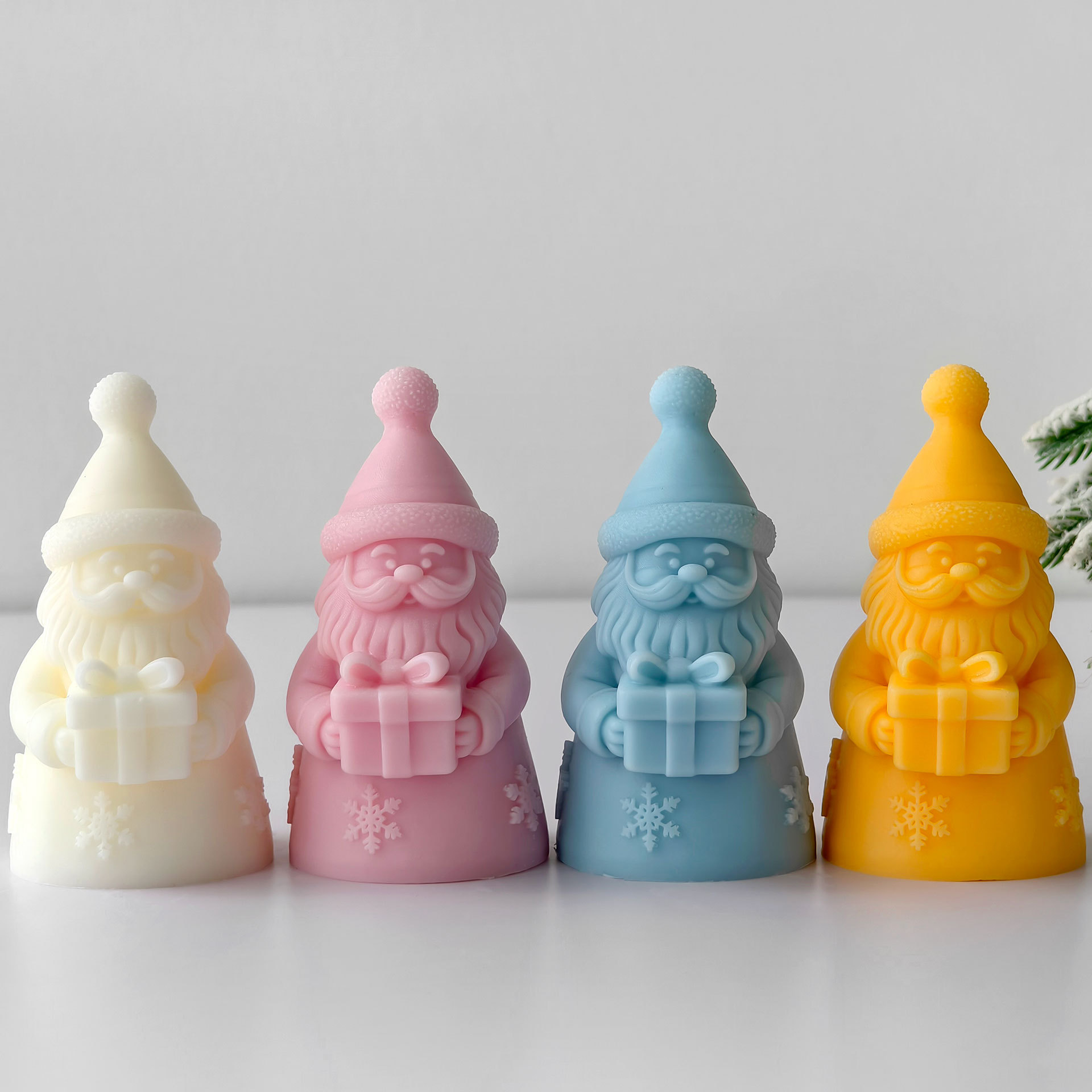 Boîte cadeau du père noël, mou - Soy Wax Pillar Blend avis et prix