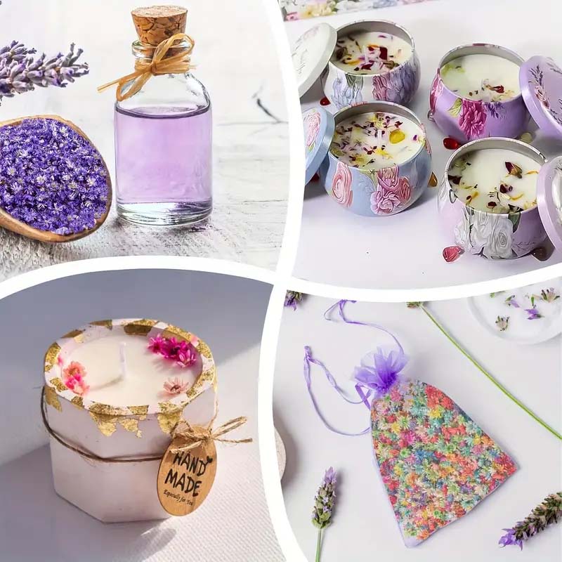 Fleur colorée mixte pour moula - Soy Wax Pillar Blend avis et prix
