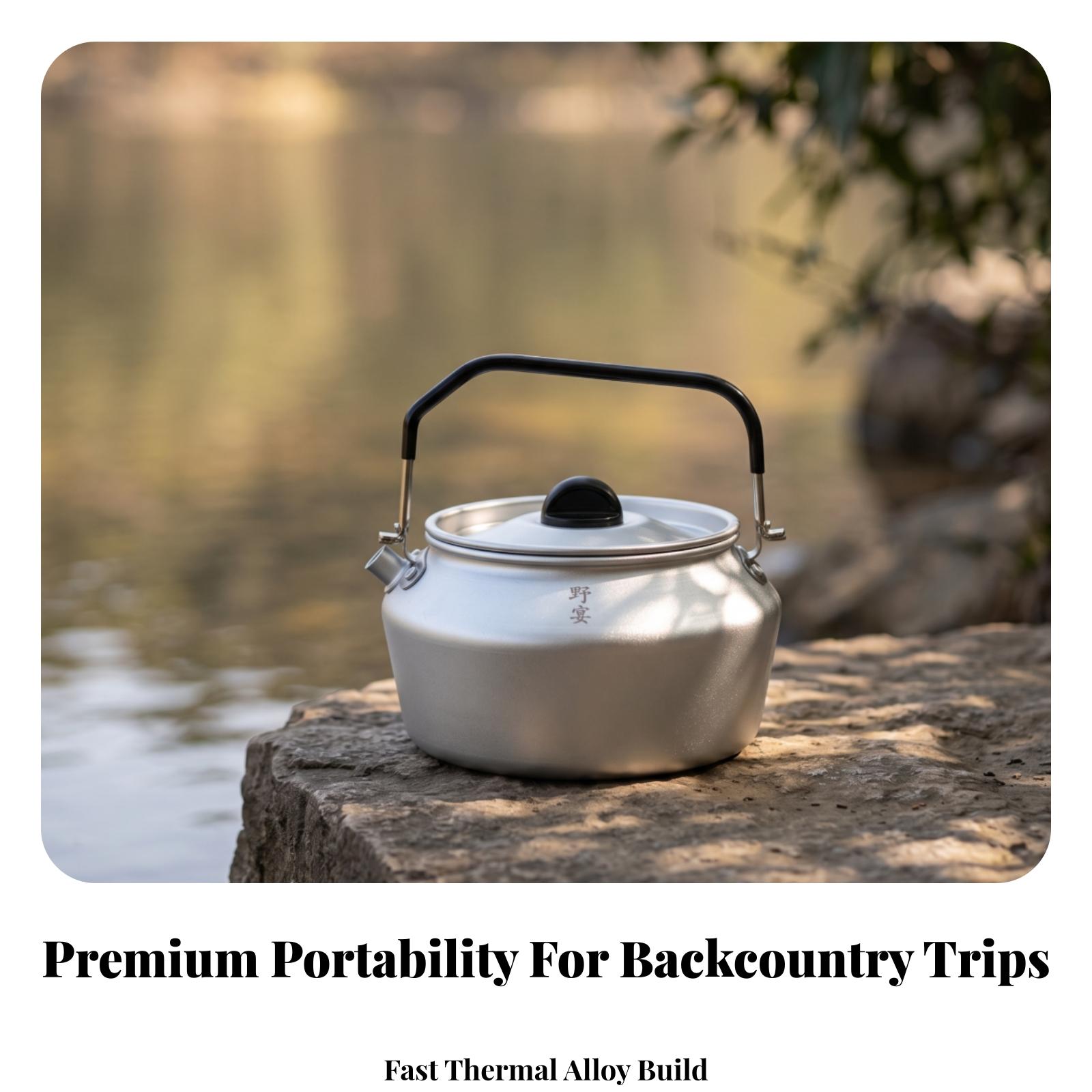 Mini bouilloire de camping en  - Pour Pot Aluminum avis et prix