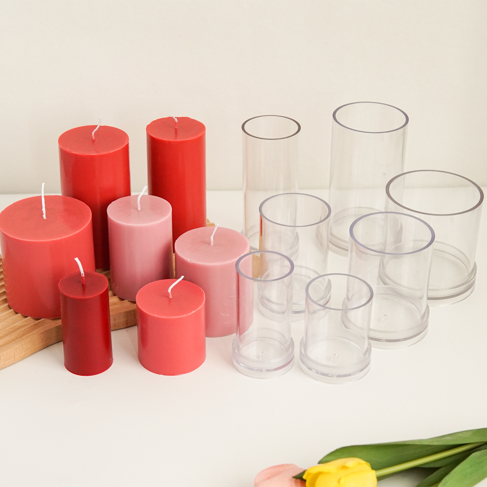 Divers moules à bougies cylind - Candle Making Kit avis et prix