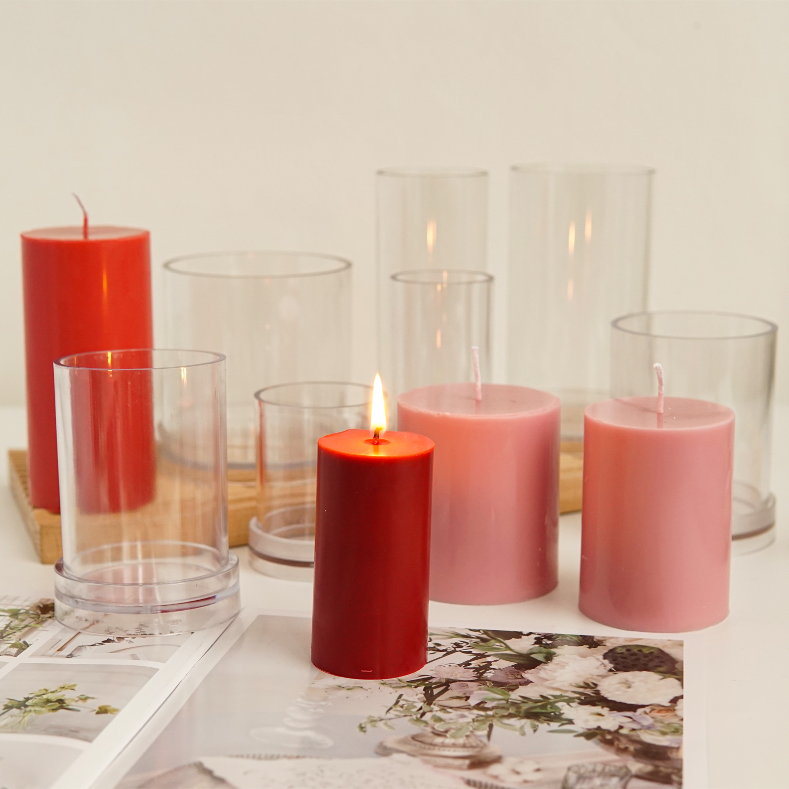 Divers moules à bougies cylind - Candle Making Kit avis et prix